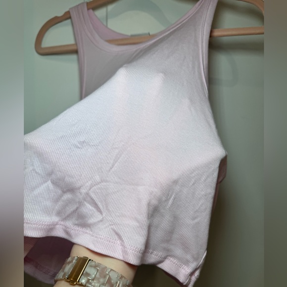 Sunday best pink XL crop tank NWT - Picture 2 of 8